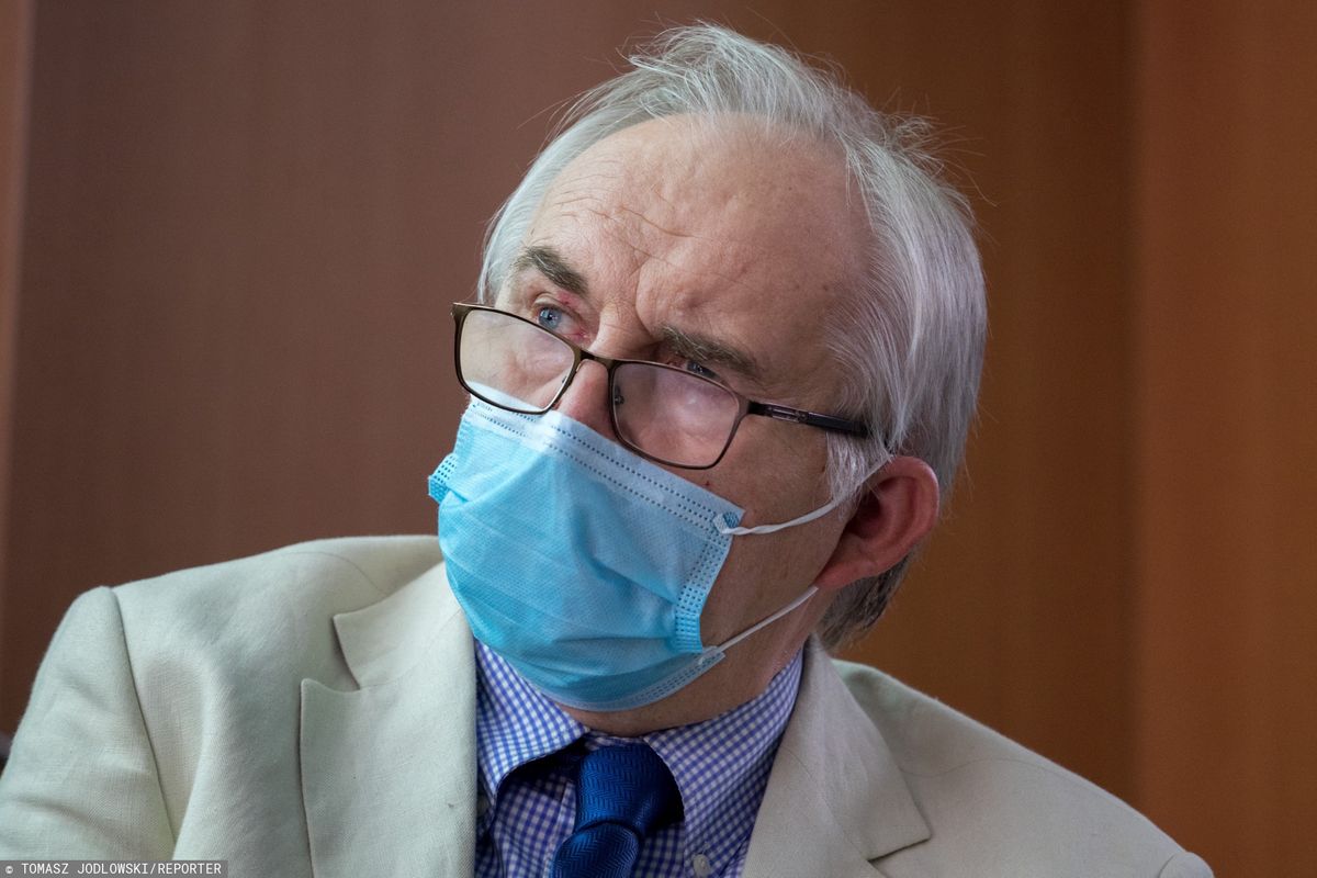 Koronawirus. Prof. Marian Zembala skrytykował zapowiedź lidera AGROUnii