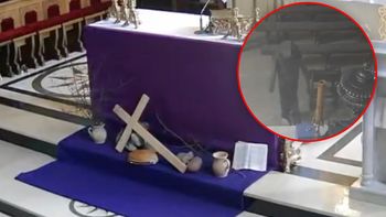 Okradł kościół i uciekł w truskawki. Kamery nagrały, co zrobił