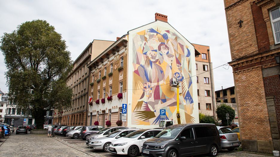 Bielsko-Biała. 27 sierpnia mural zostanie uroczyście odsłonięty.