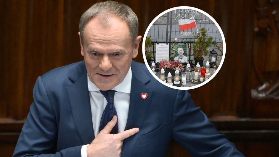 Donald Tusk cytował list pożegnalny mężczyzny, który dokonał samospalenia