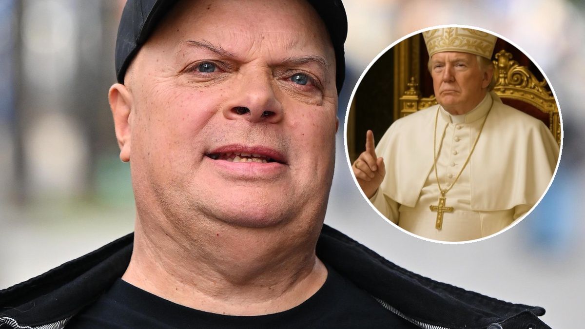 Krzysztof Skiba (na zdjęciu w miniaturze: Donald Trump)