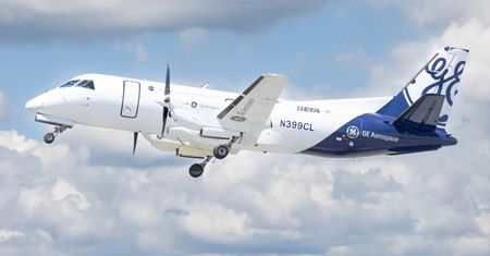 GE Aerospace testuje hybrydowy napęd w locie. Pułap: 30 tys. stóp