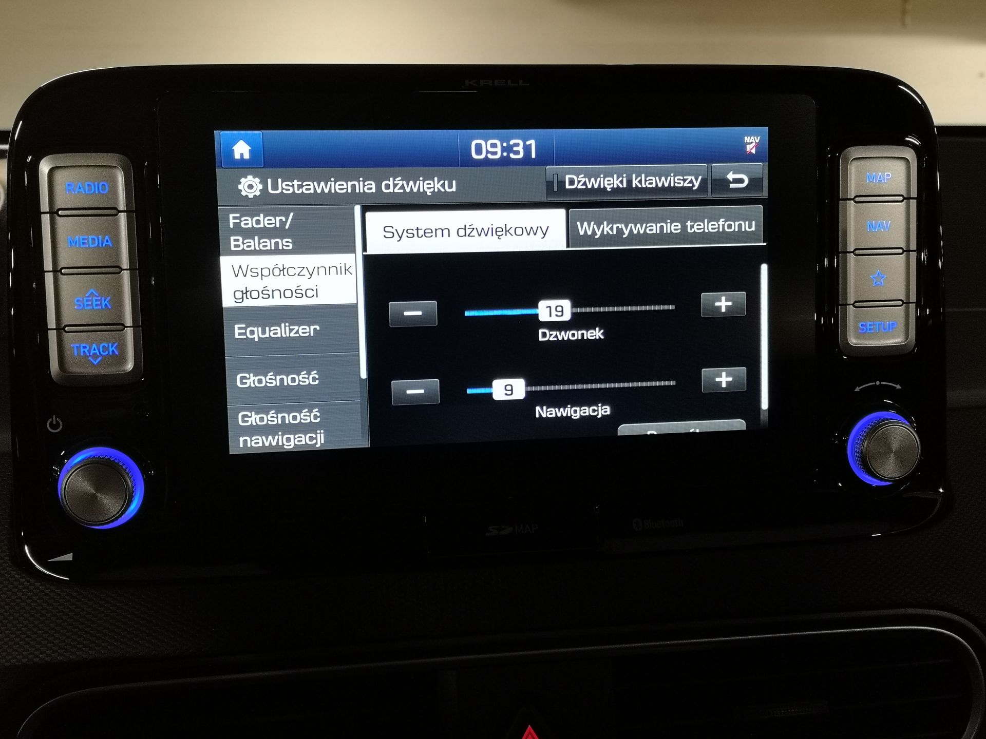 Hyundai Kona Electric: System zarządzania energią oraz audio Krell 25