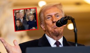 Hillary Clinton nie mogła się powstrzymać. Kamery nagrały reakcję