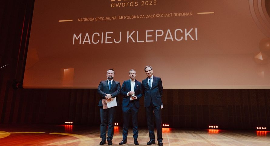 Maciej Klepacki z nagrodą IAB Polska za całokształt. Wręczono Mixx Awards 2025