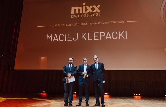 Maciej Klepacki z nagrodą IAB Polska za całokształt. Wręczono Mixx Awards 2025