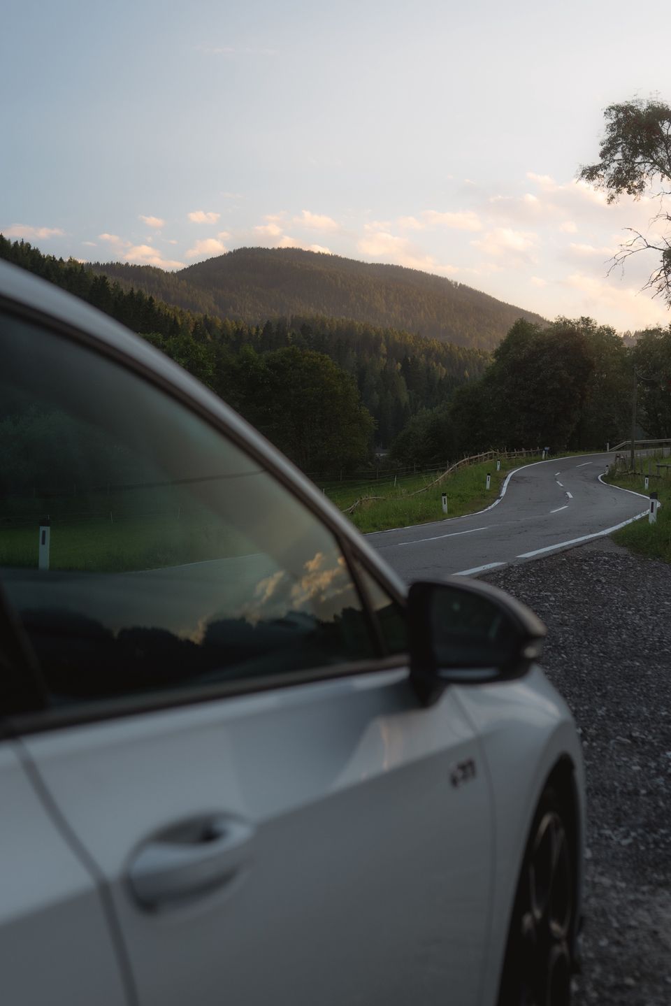 Gran turismo: Volkswagen Golf GTI Clubsport i R w Alpach