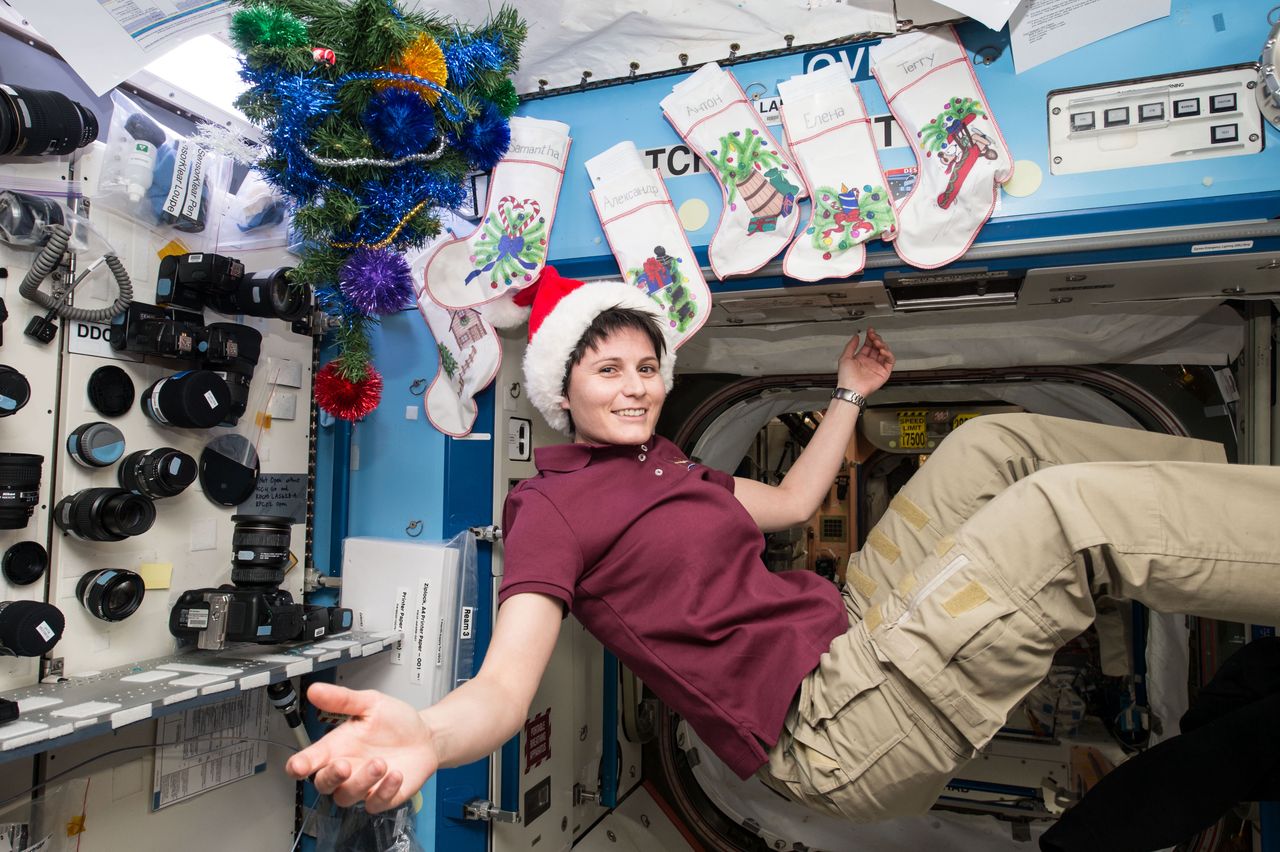 Astronautin der ESA Samantha Cristoforetti, 20.12.2024