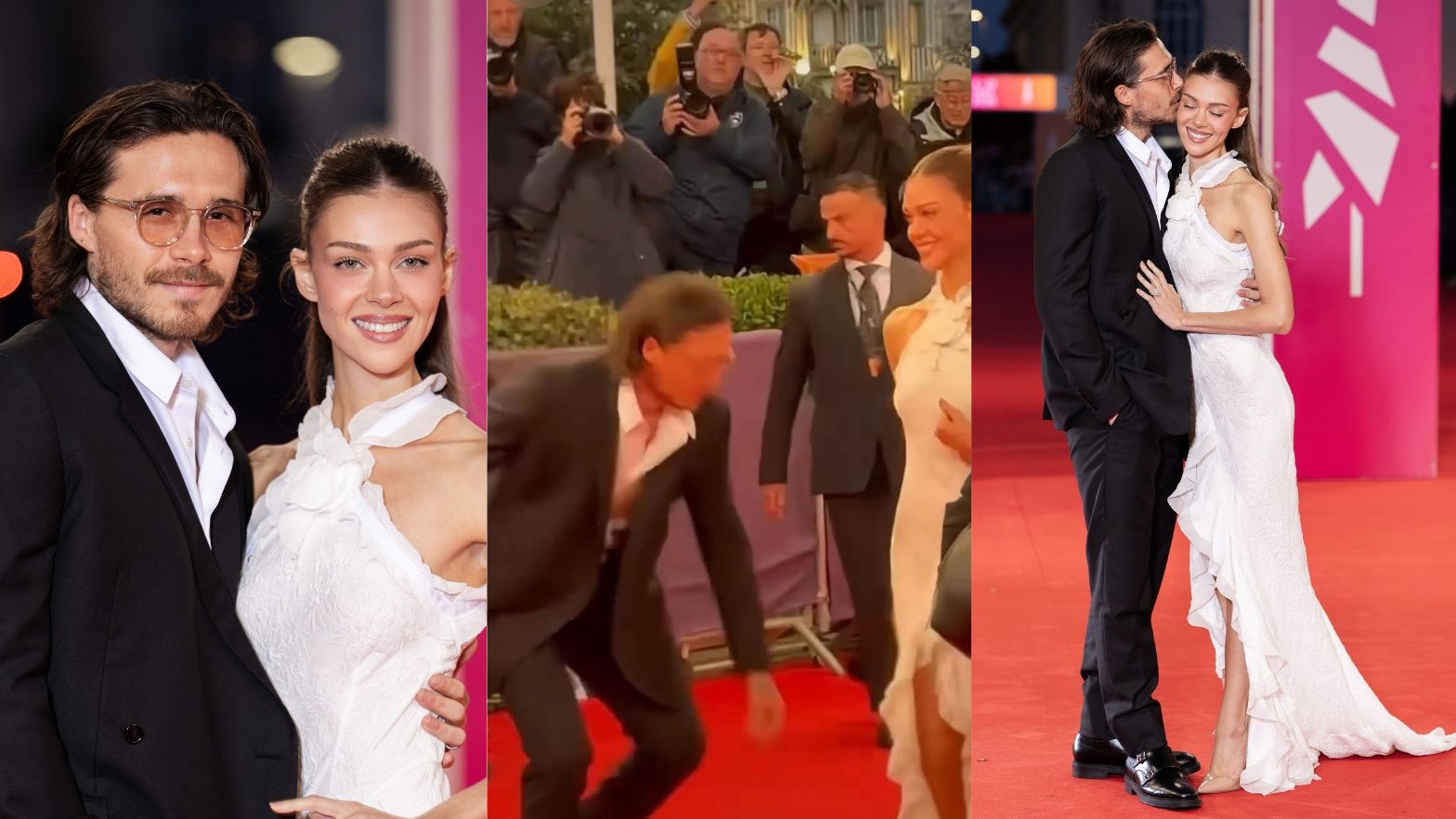 Brooklyn Beckham jako asystent Nicoli Peltz