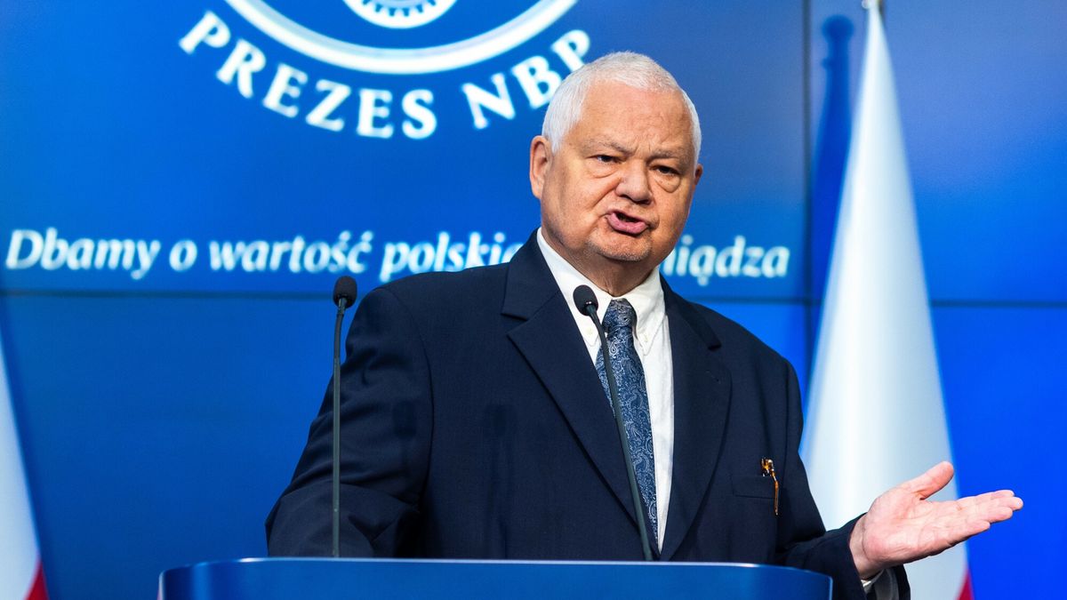 Prezes Narodowego Banku Polskiego Adam Glapiński