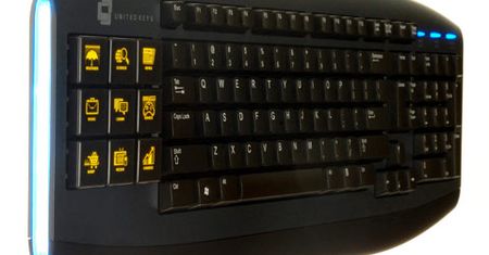 Klawiatura z programowalnymi przyciskami OLED