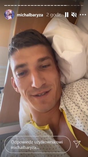 Michał Baryza musi poddać się operacji
