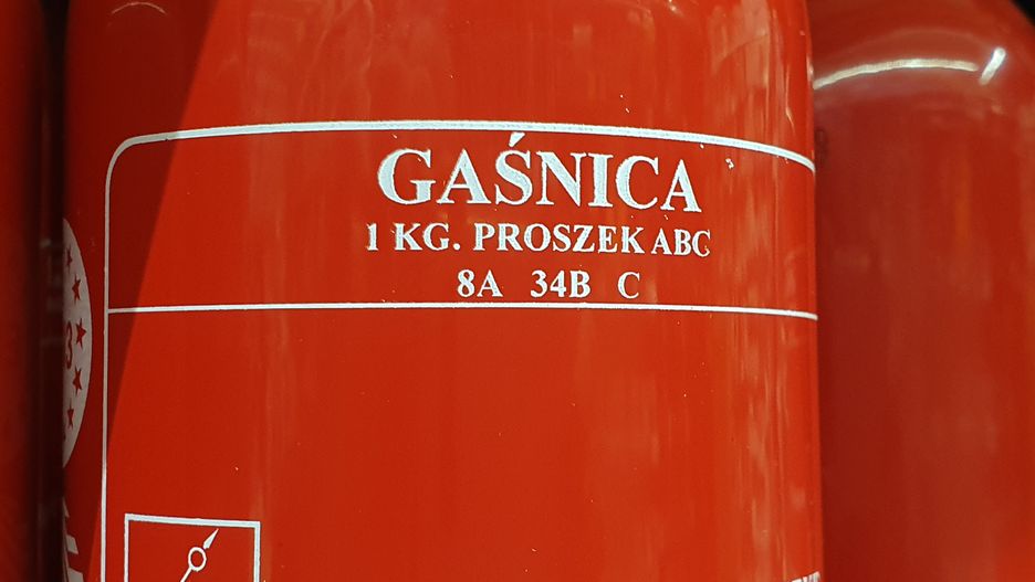 gaśnica proszkowa ABC 1 kg