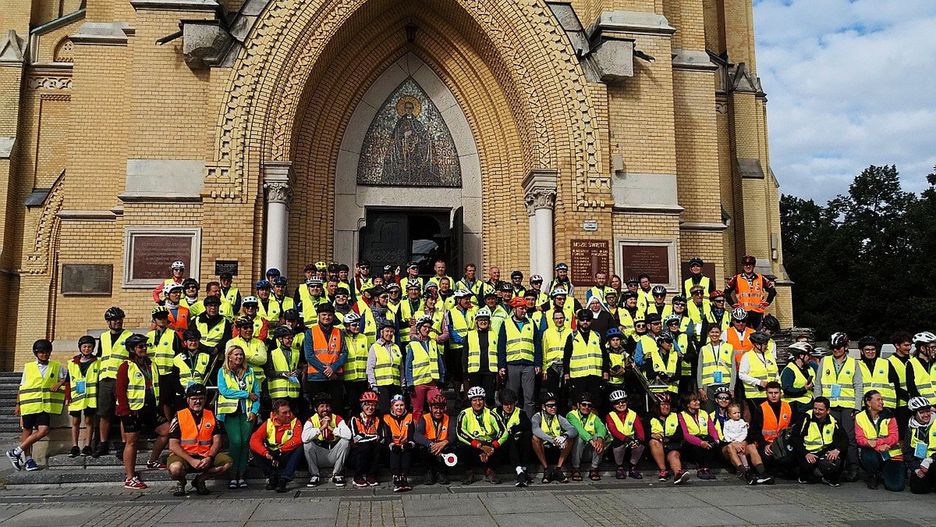 Rowerowa pielgrzymka z Łodzi wyruszyła w sobotę 23 sierpnia