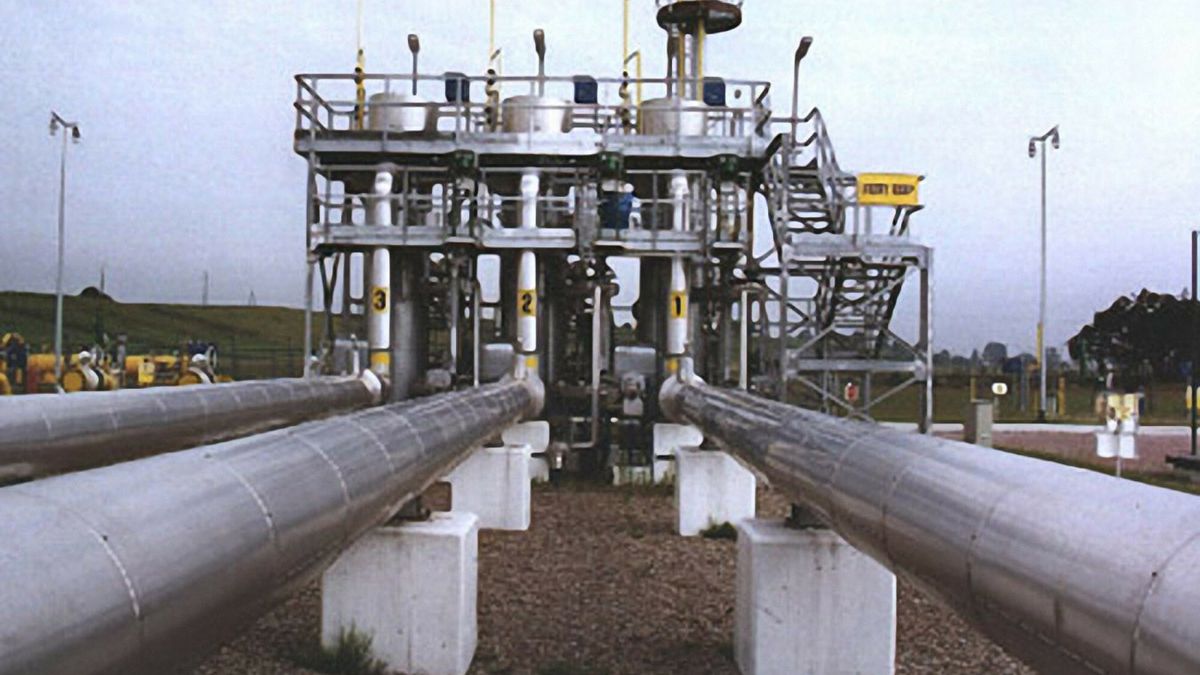 Tłocznia gazu we Włocławku.