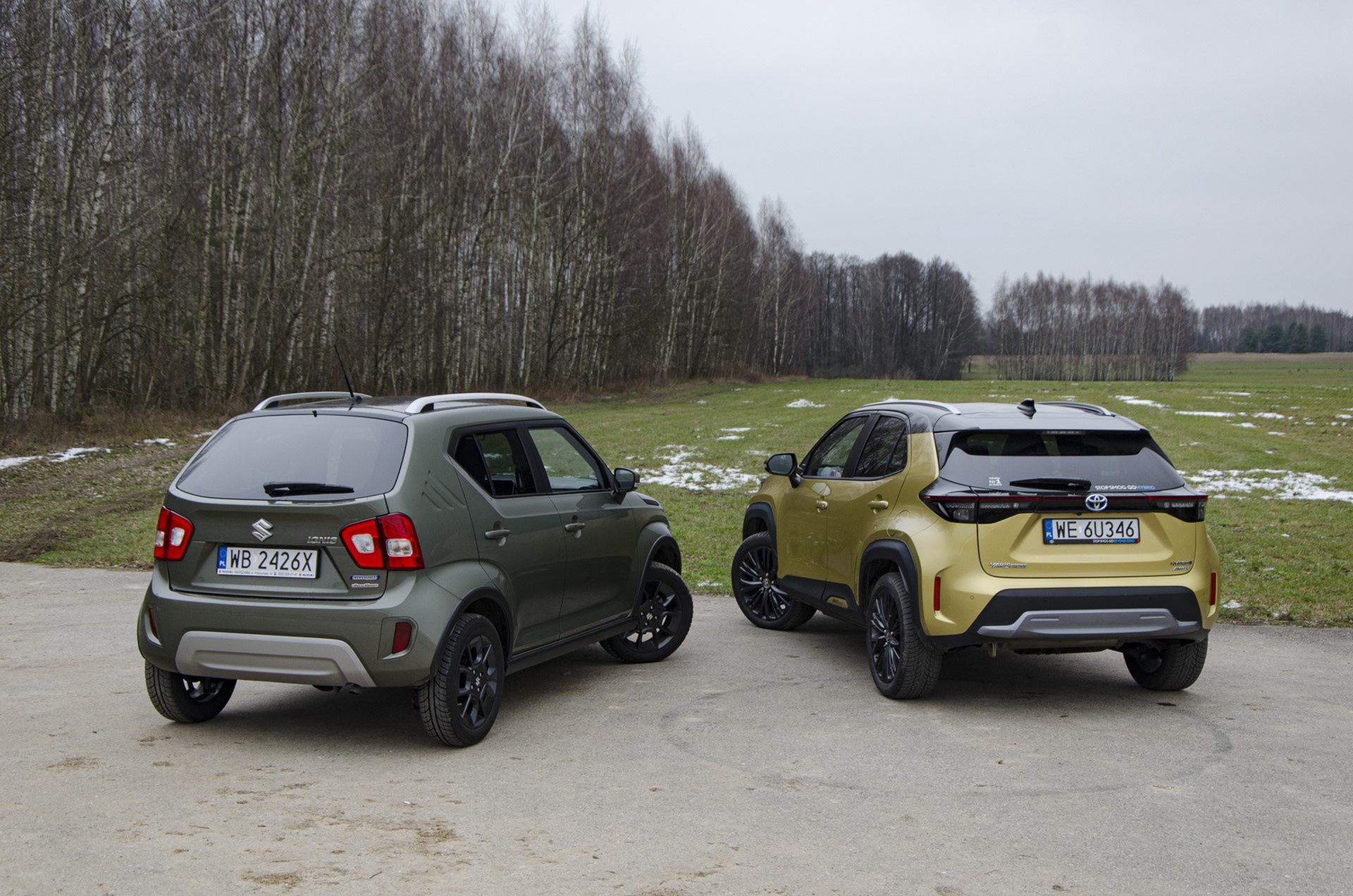 Suzuki Ignis i Toyota Yaris Cross