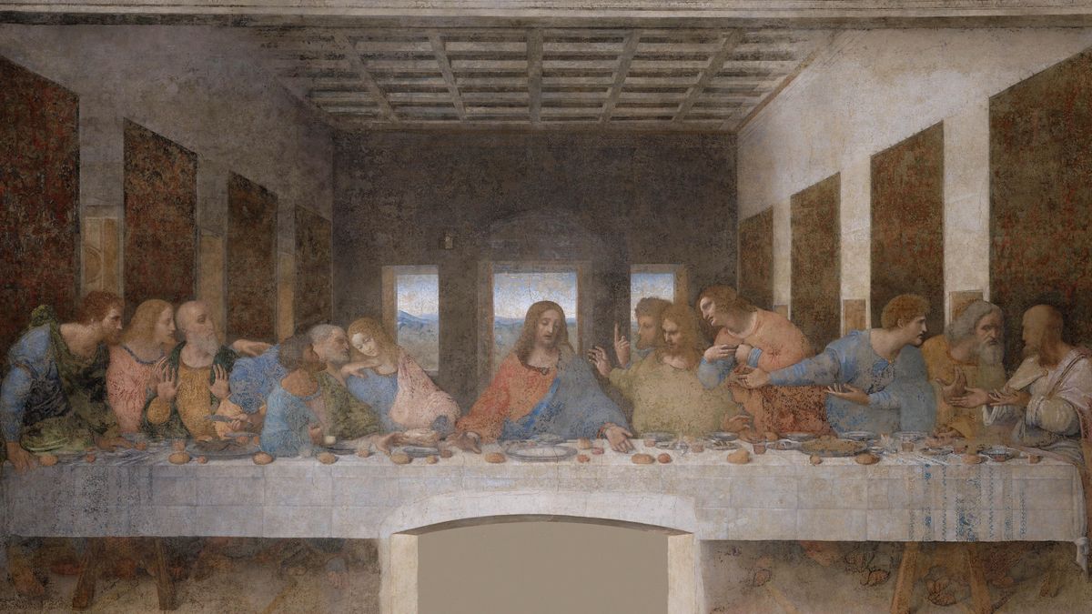 "Ostatnia Wieczerza" to jedno z popularniejszych dzieł Leonarda da Vinci