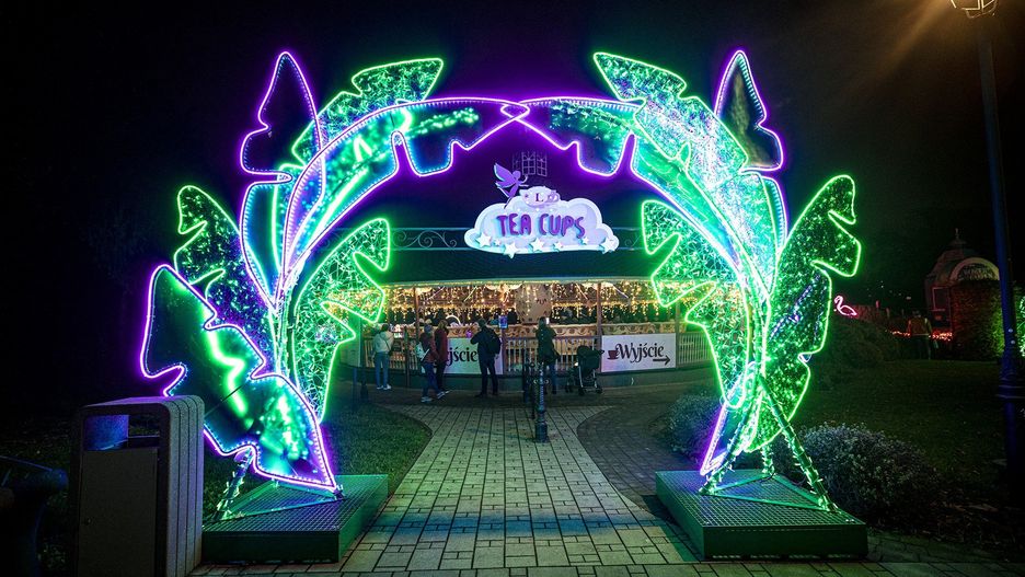 Tysiące świateł w najpiękniejszej zimowej krainie na Śląsku. Legendia rozbłysnęła świąteczną magią