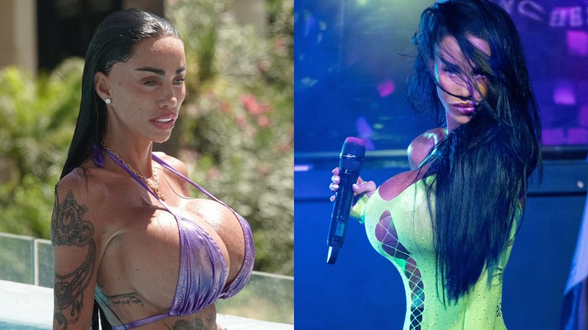 Katie Price pokazuje piersi w bikini