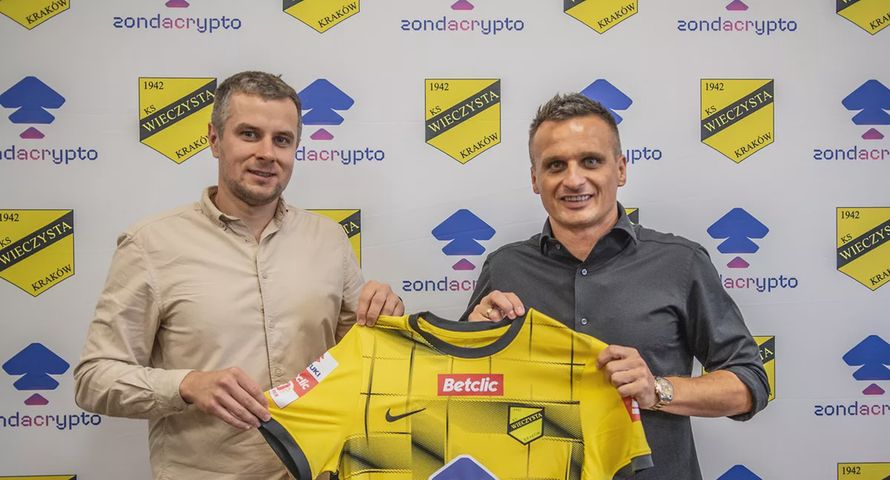 Zondacrypto sponsorem Wieczystej Kraków