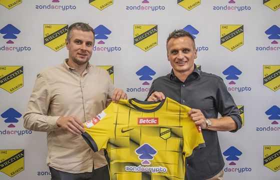 Zondacrypto sponsorem Wieczystej Kraków