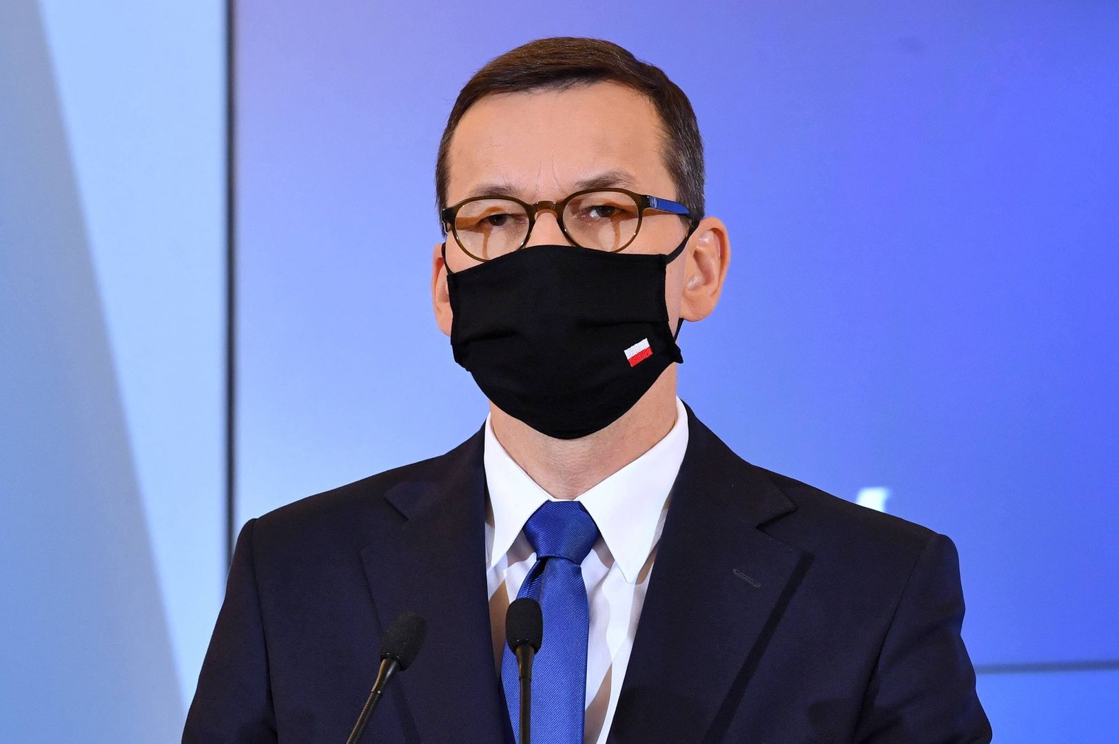 Koronawirus w Polsce. Konferencja premiera Mateusza Morawieckiego (zdjęcie ilustracyjne)