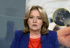 Wywołała szok w TV Republika. Pokazali jej gest przy wyjściu ze studia