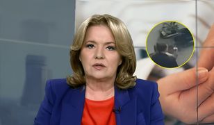 Wywołała szok w TV Republika. Pokazali jej gest przy wyjściu ze studia