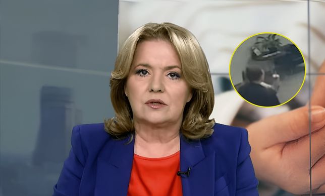 Wywołała szok w TV Republika. Pokazali jej gest przy wyjściu ze studia