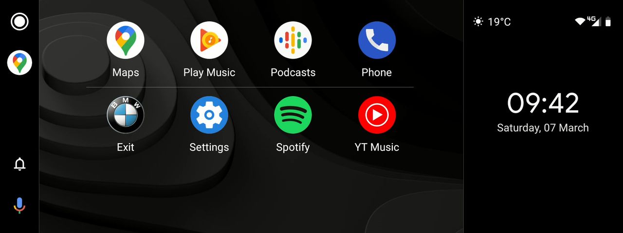 Android Auto na ekranie w BMW, fot. materiały prasowe.