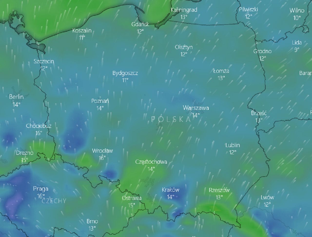 Pogoda na 21 października. IMGW ostrzega przed silnym wiatrem. Alarm w jednym województwie