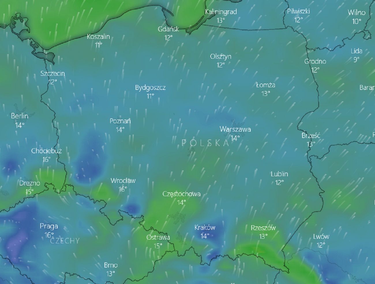 Pogoda na 21 października. IMGW ostrzega przed silnym wiatrem