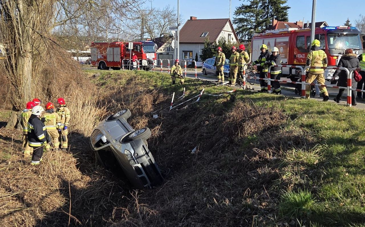Wypadek na Grudzińskich w Chodzieży - AKTUALIZACJA