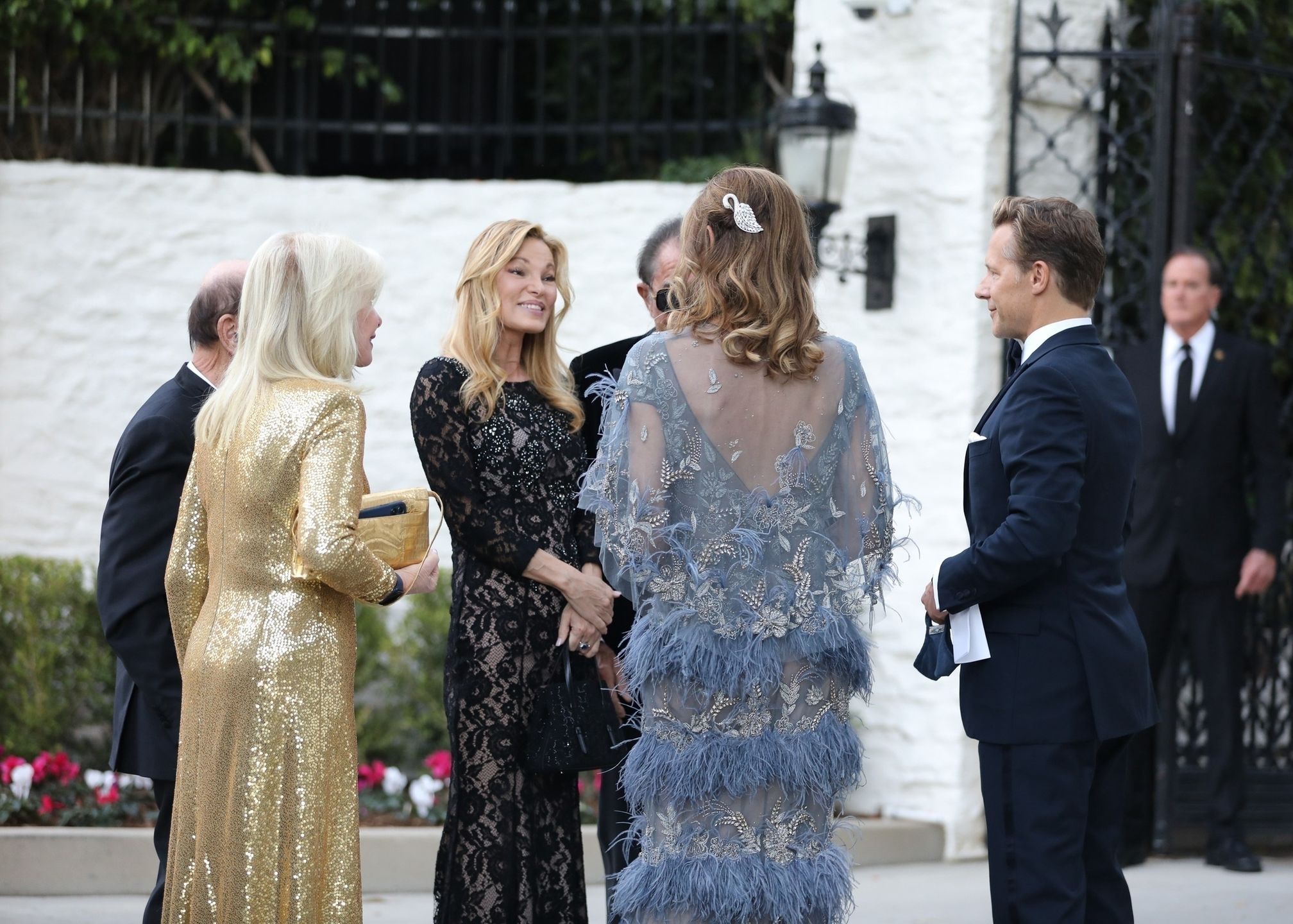 Znani goście pojawili się na ślubie Paris Hilton 