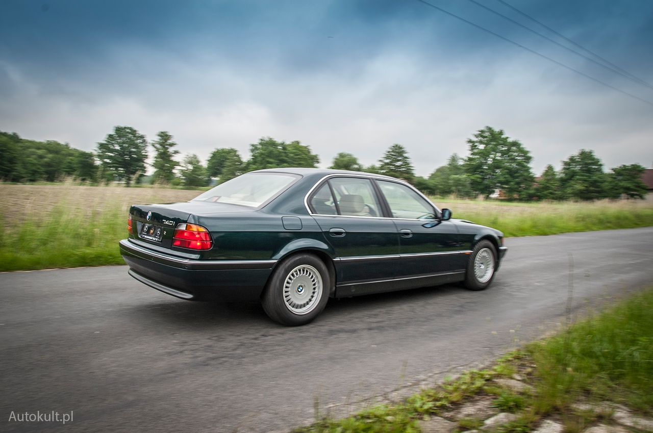 BMW 740i (1997) (fot. Mateusz Żuchowski)