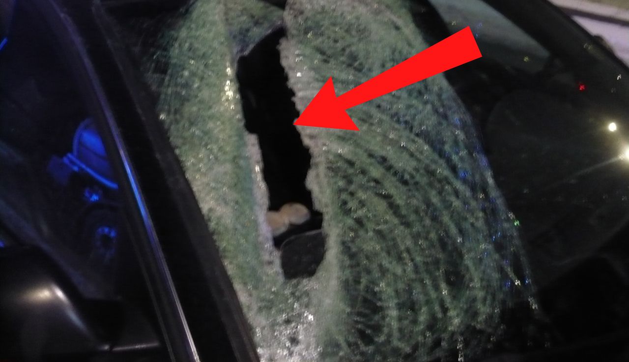 Dramat na S5. Dotarliśmy do kierowcy. "Mieliśmy ogromną dziurę"