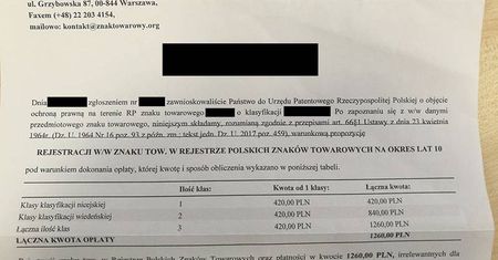 Rejestr Polskich Znaków Towarowych – podszywają się pod Urząd Patentowy