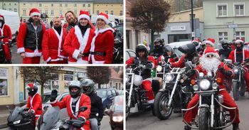 Nowy Tomyśl: MotoMikołaje przejechali przez miasto! Barwna parada