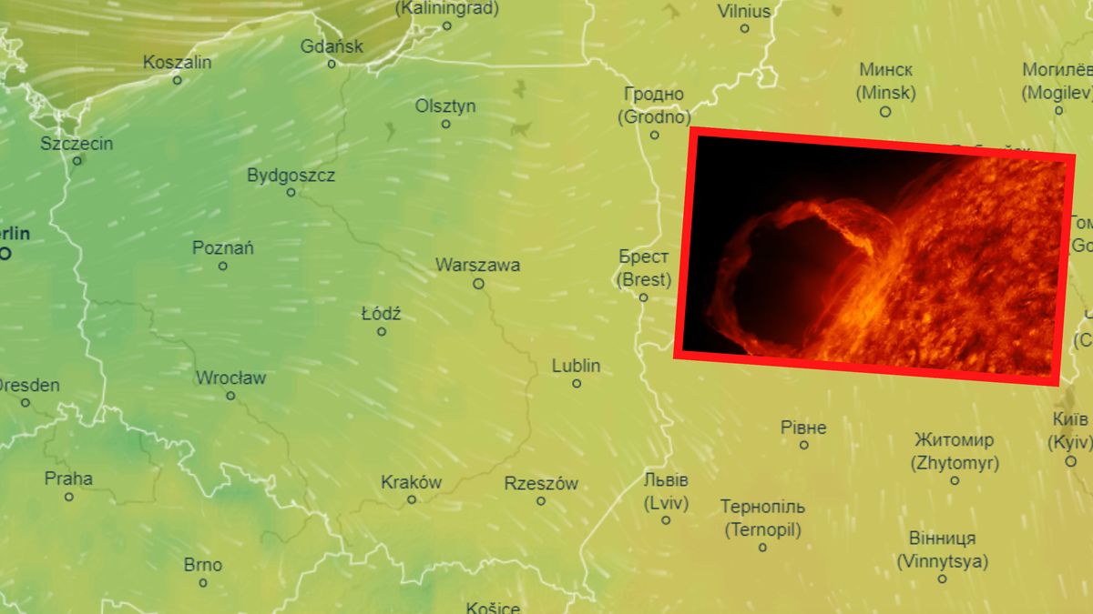 Koronalny wyrzut masy dotarł do Ziemi