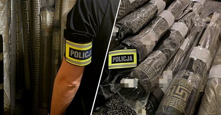 Policja przejęła podrobione dywany. Ich wartość zdumiewa