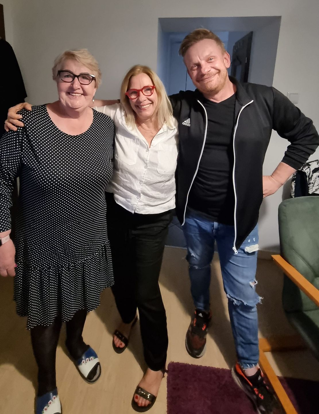 Bartosz Żukowski, Małgorzata Potocka i Henryka Krzywonos