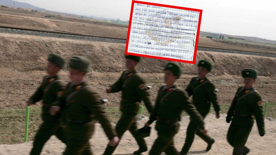 Ujawniono dziennik żołnierza z Korei Północnej