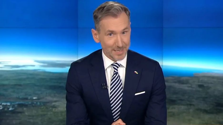 Piotr Kraśko w "Faktach" TVN