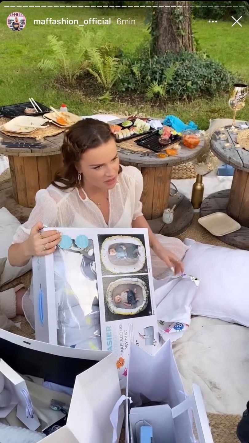 Maffashion chwali się baby shower na Instagramie