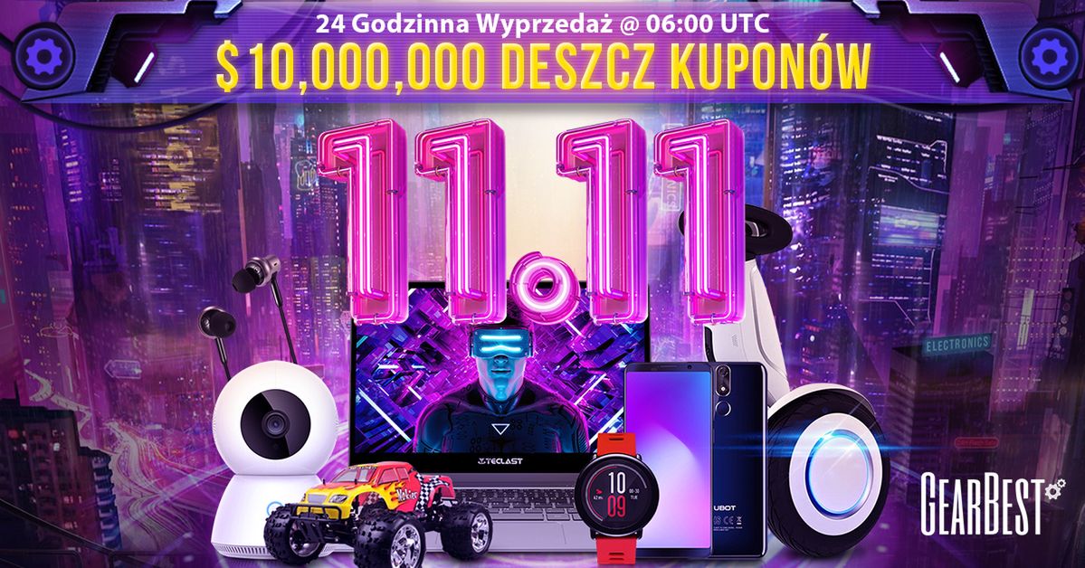 Weekend promocji w GearBest – smartfony Xiaomi, laptopy, drony i sporo innych urządzeń