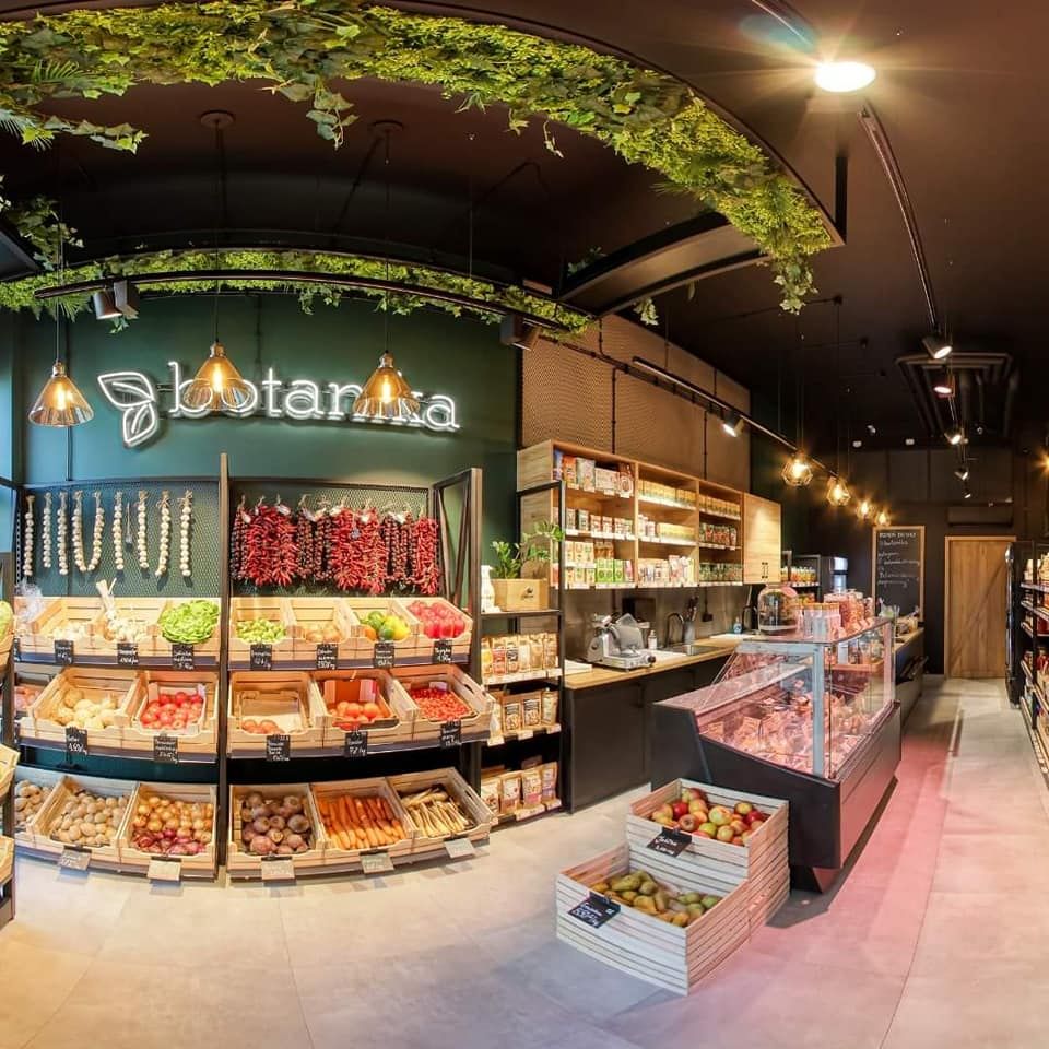 Oferta delikatesów Botanika