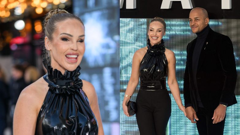 Katie Piper zachwyca na ściance