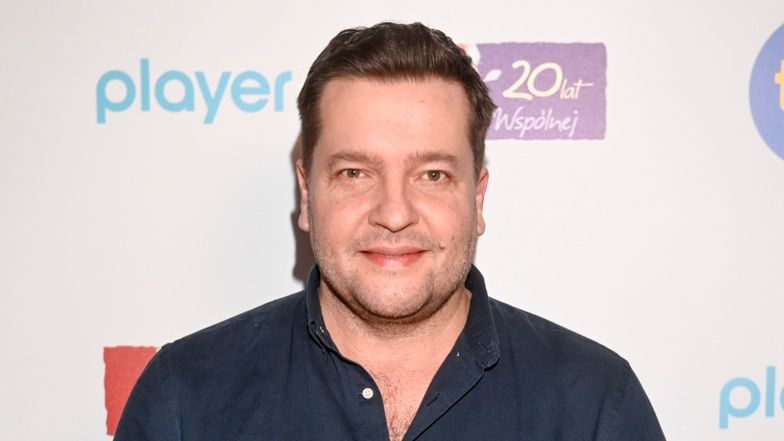 Robert Kudelski z "Na Wspólnej" z opatrunkiem na oku