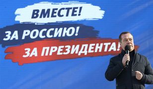 Miedwiediew oszalał. Warunkiem pokoju "całkowita aneksja"