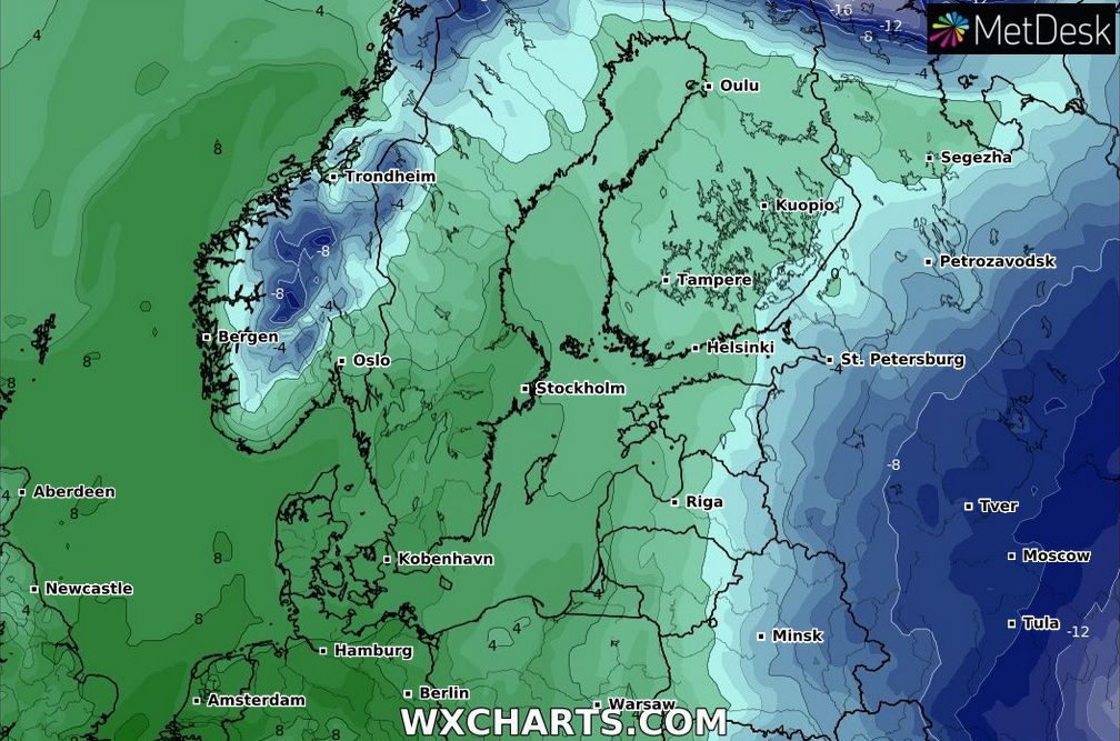 Wielki mróz tuż obok Polski. Nawet -60 stopni